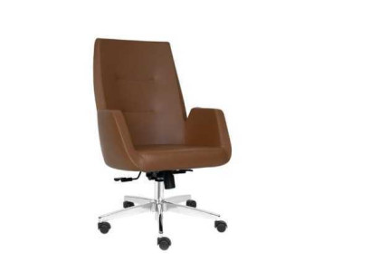 Stylish office chair gaming modern single chair brown office chair swivel chair
